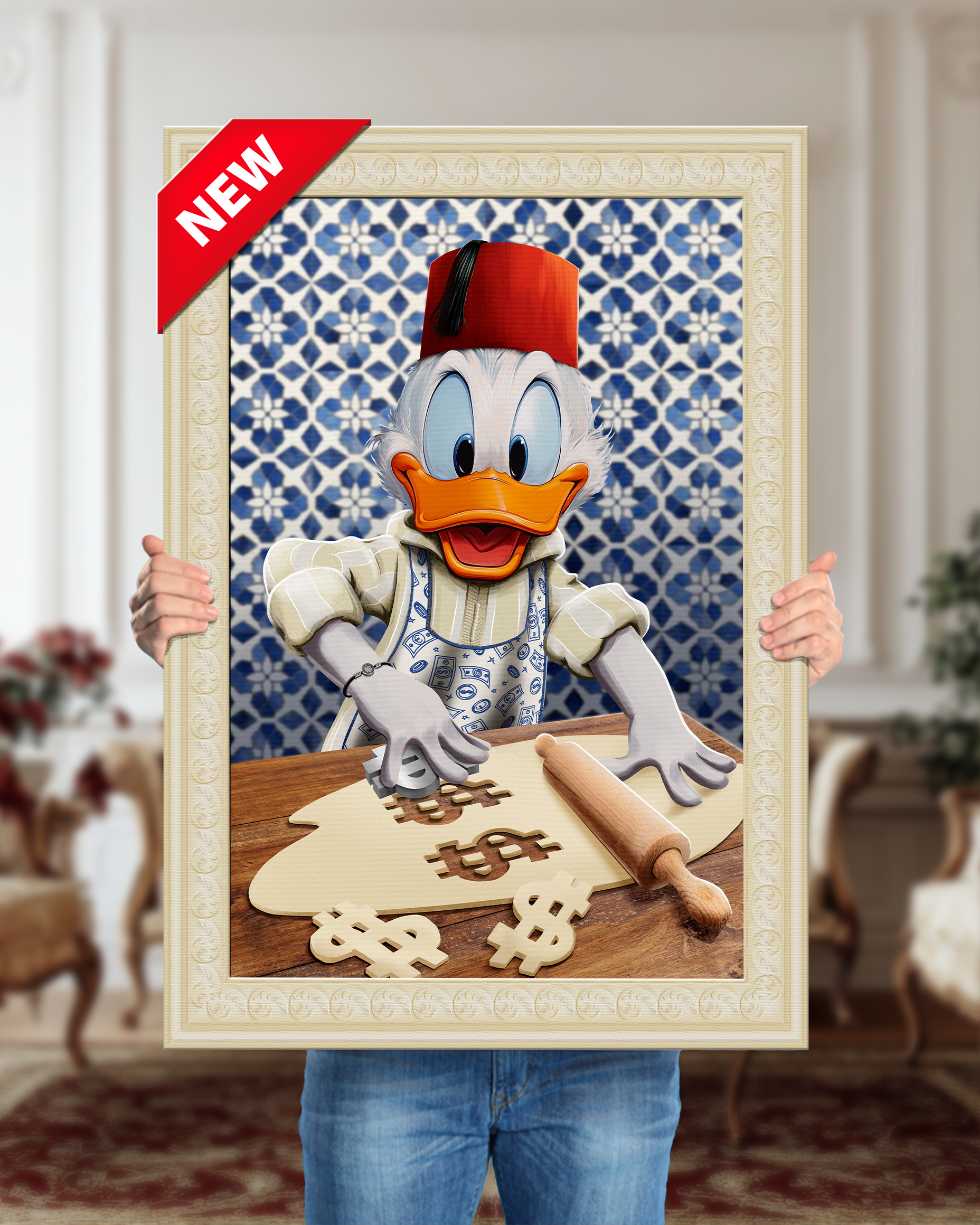 Tableau décoratif -Let him cook