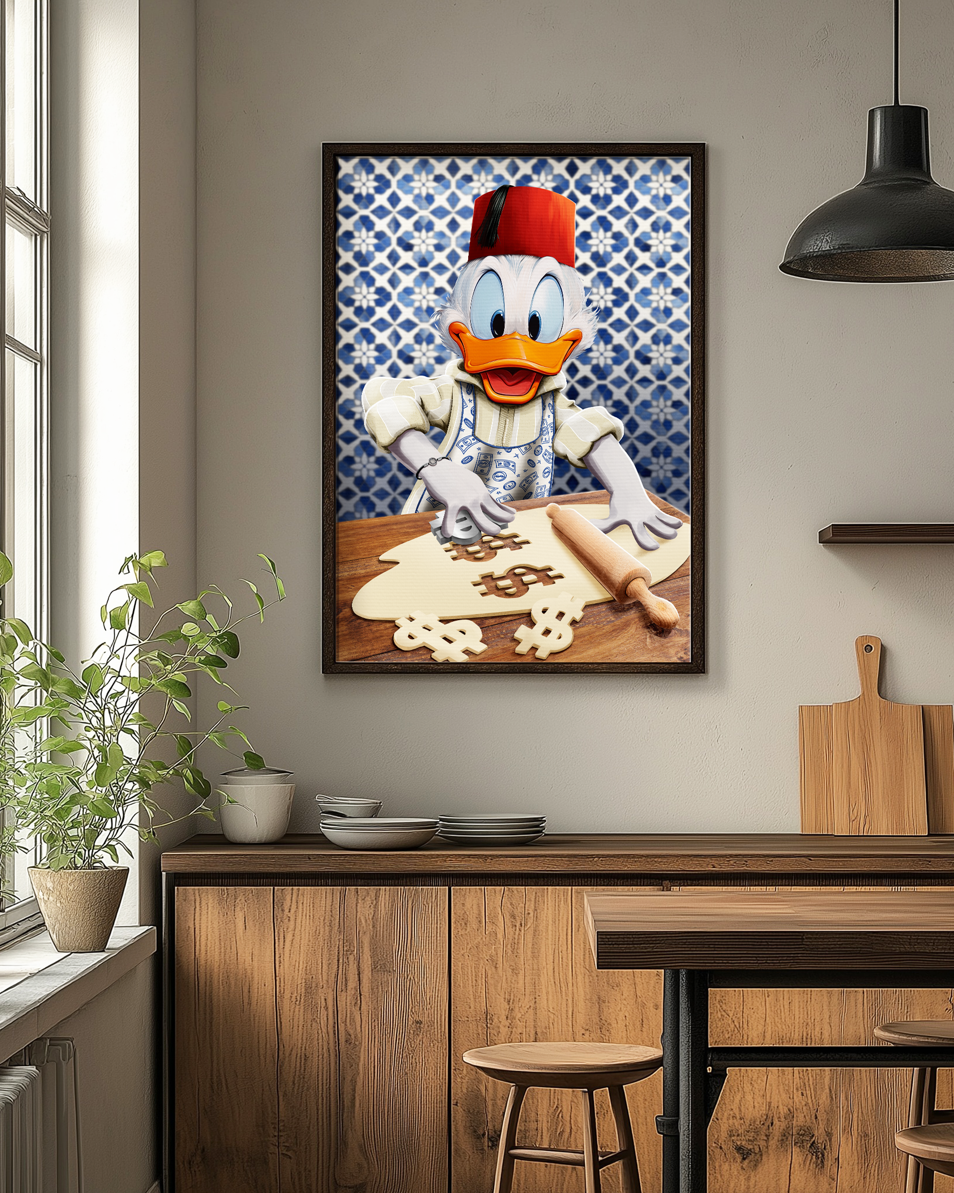 Decorative painting - The King of the Bazaar