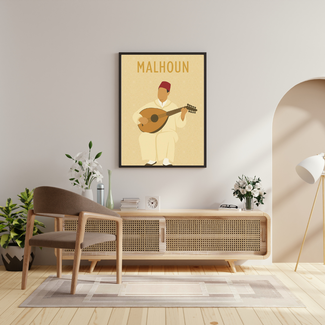 Decorative painting - The King of the Bazaar