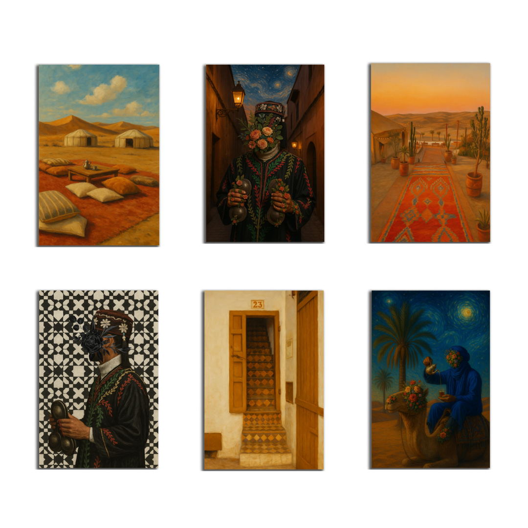 Tableaux décoratifs Pack -Mystères de la Médina