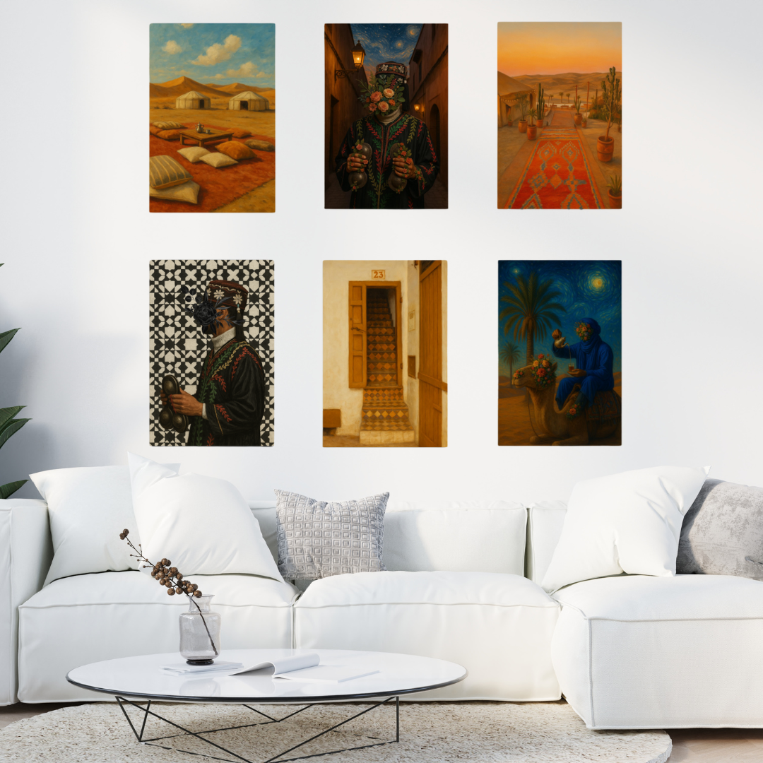Tableaux décoratifs Pack -Mystères de la Médina