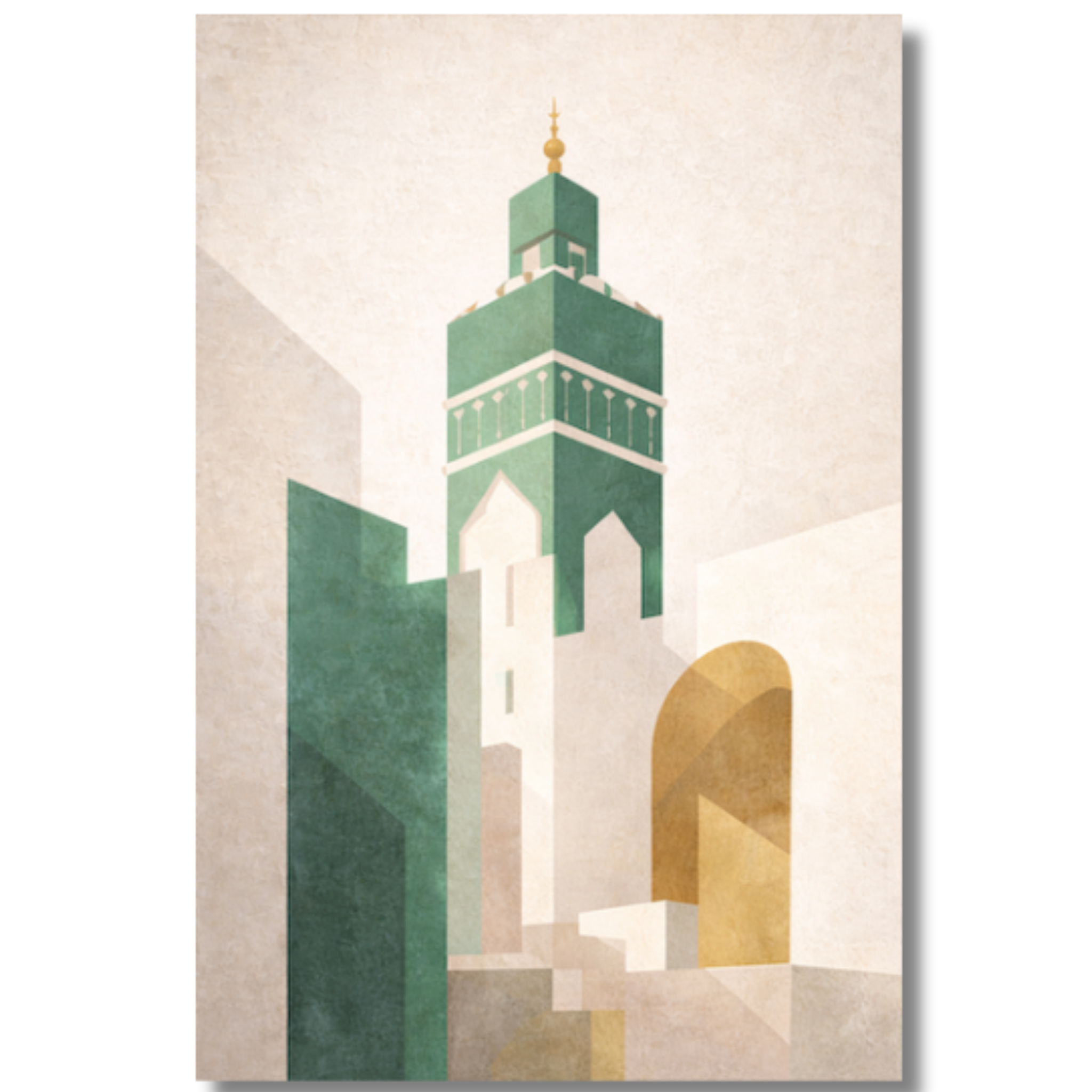 Tableau décoratif -Lignes de Fès