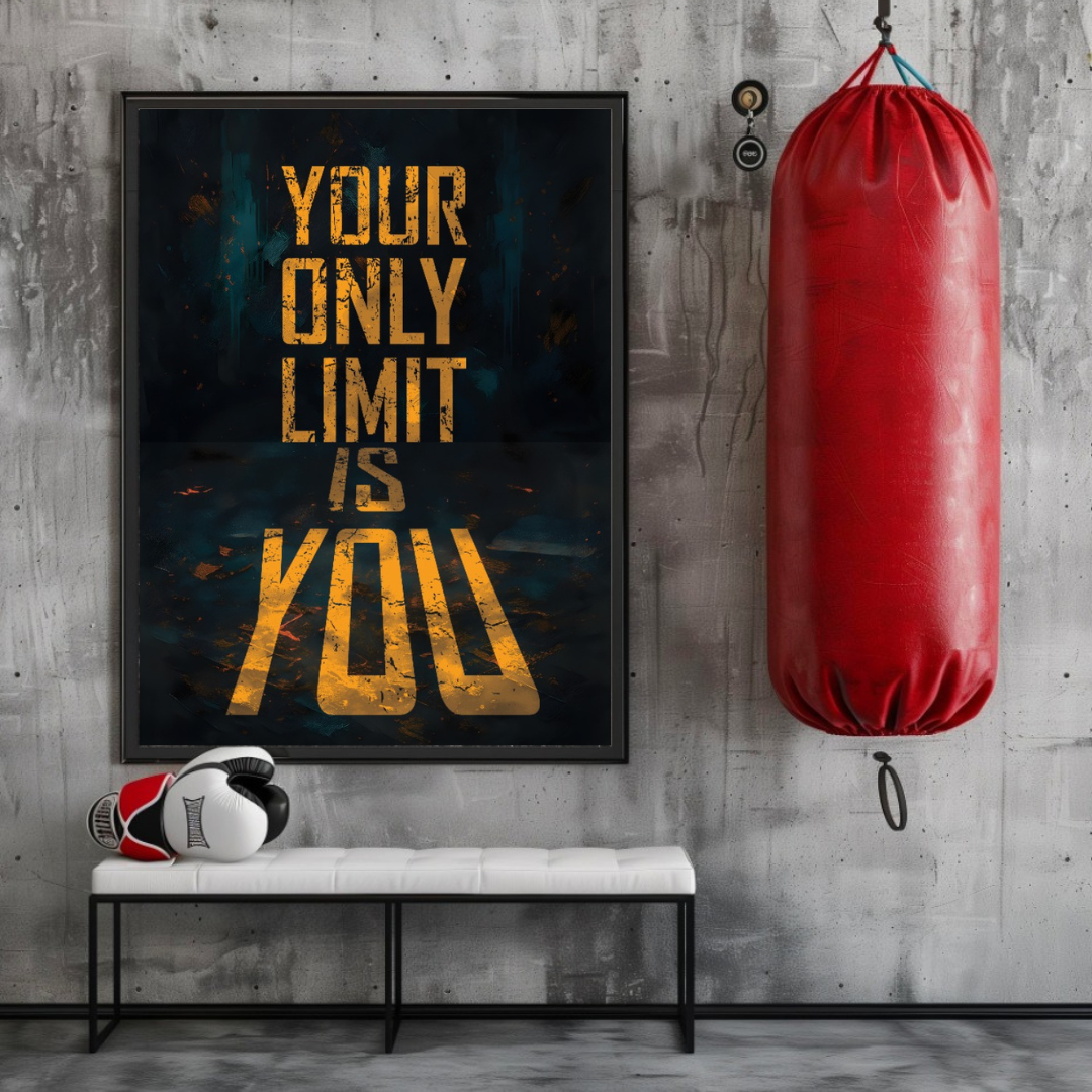 Tableau décoratif -YOUR ONLY LIMIT IS YOU