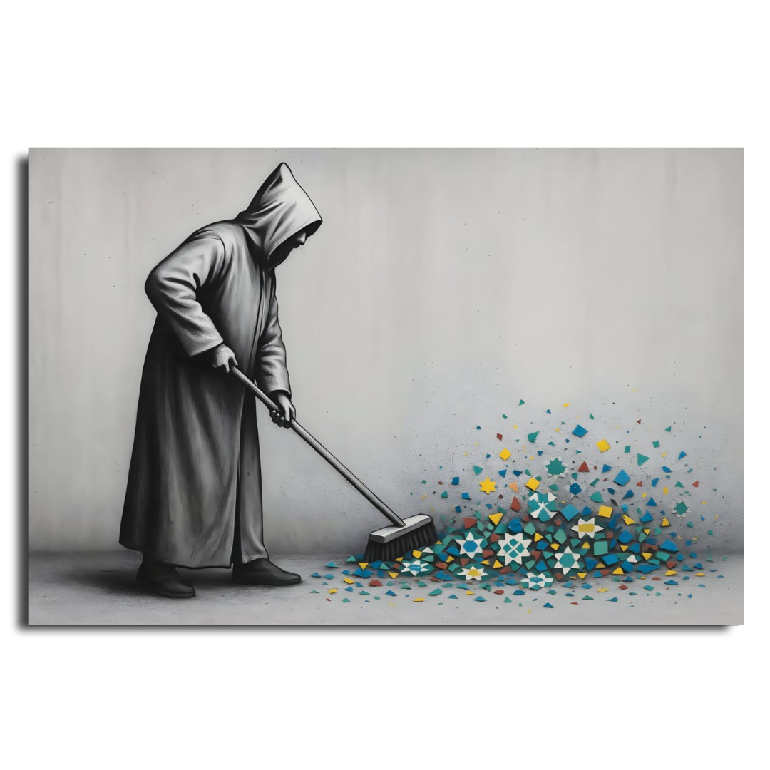 Tableau décoratif -Les morceaux de nous