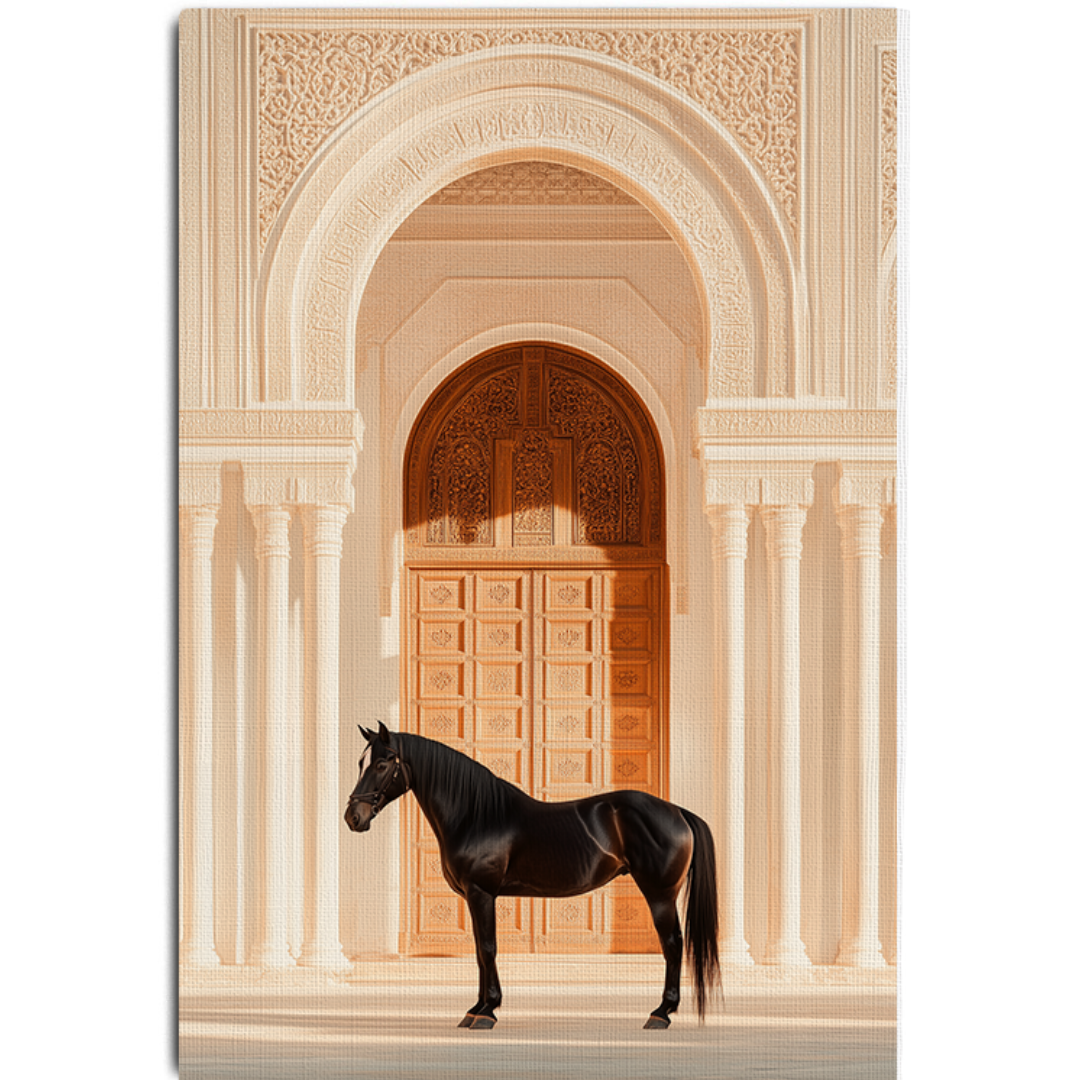 Tableau décoratif - la porte humble