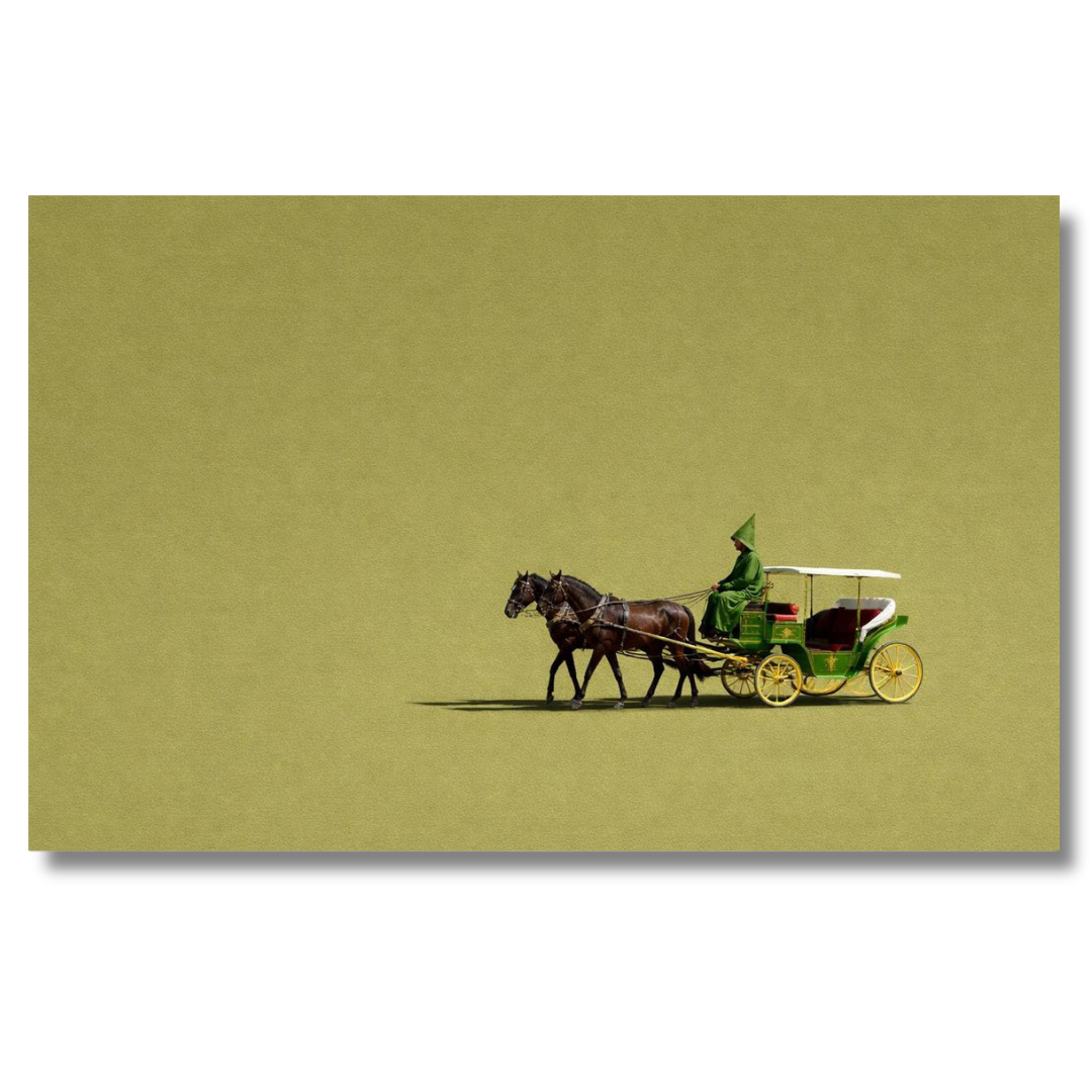 Tableau décoratif -Voyage en Vert
