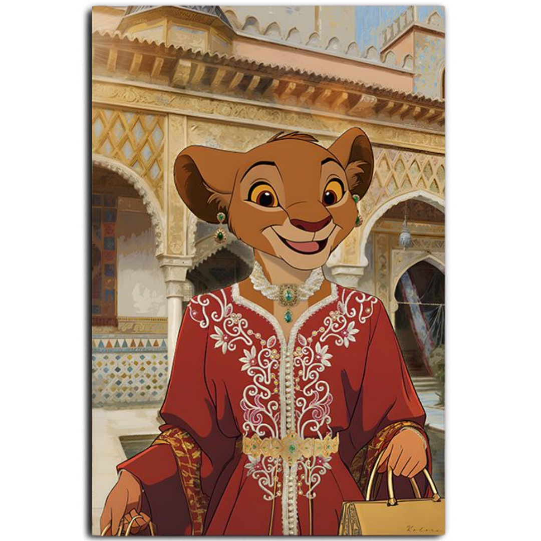 Decorative painting - The King of the Bazaar