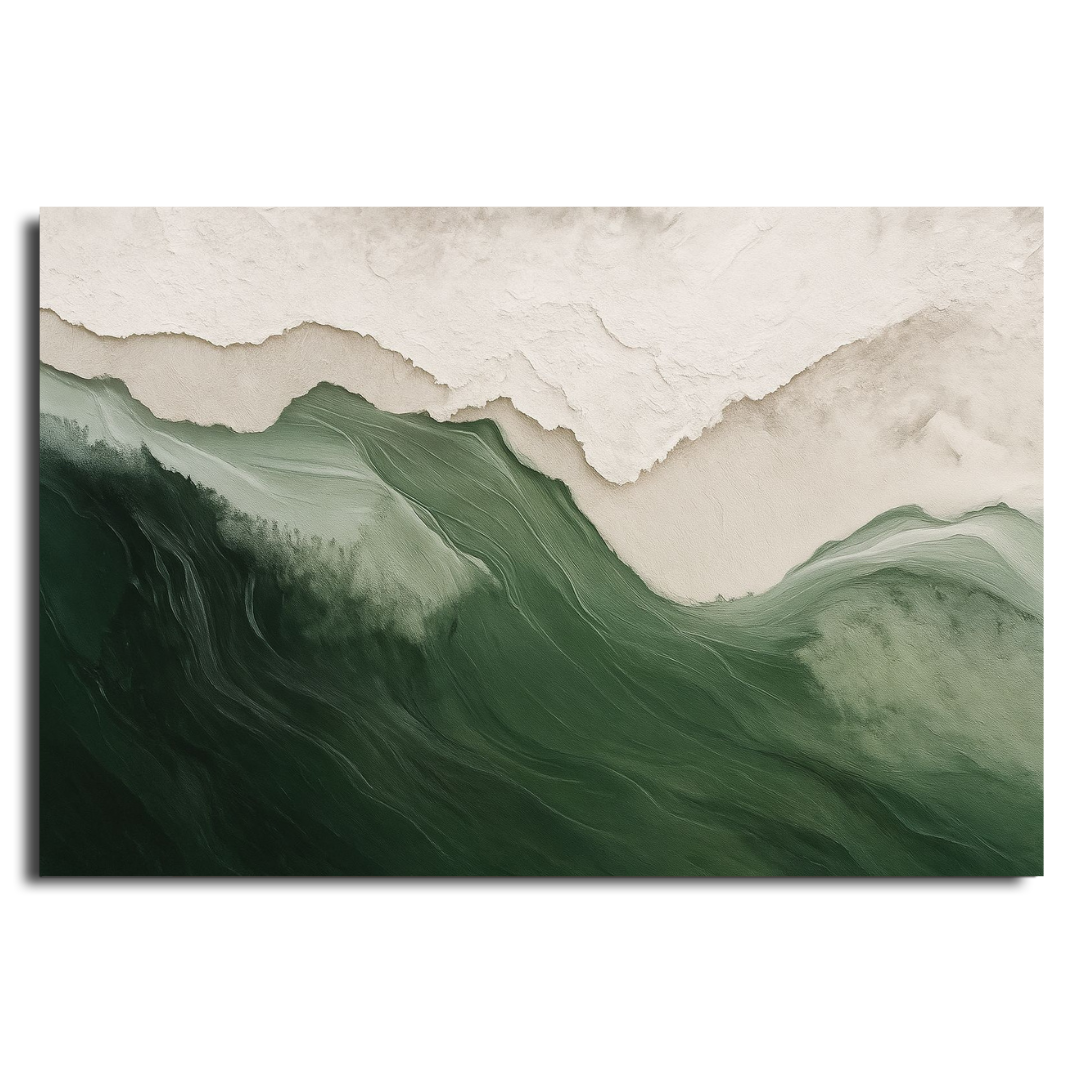 Tableau décoratif - Vert Profond