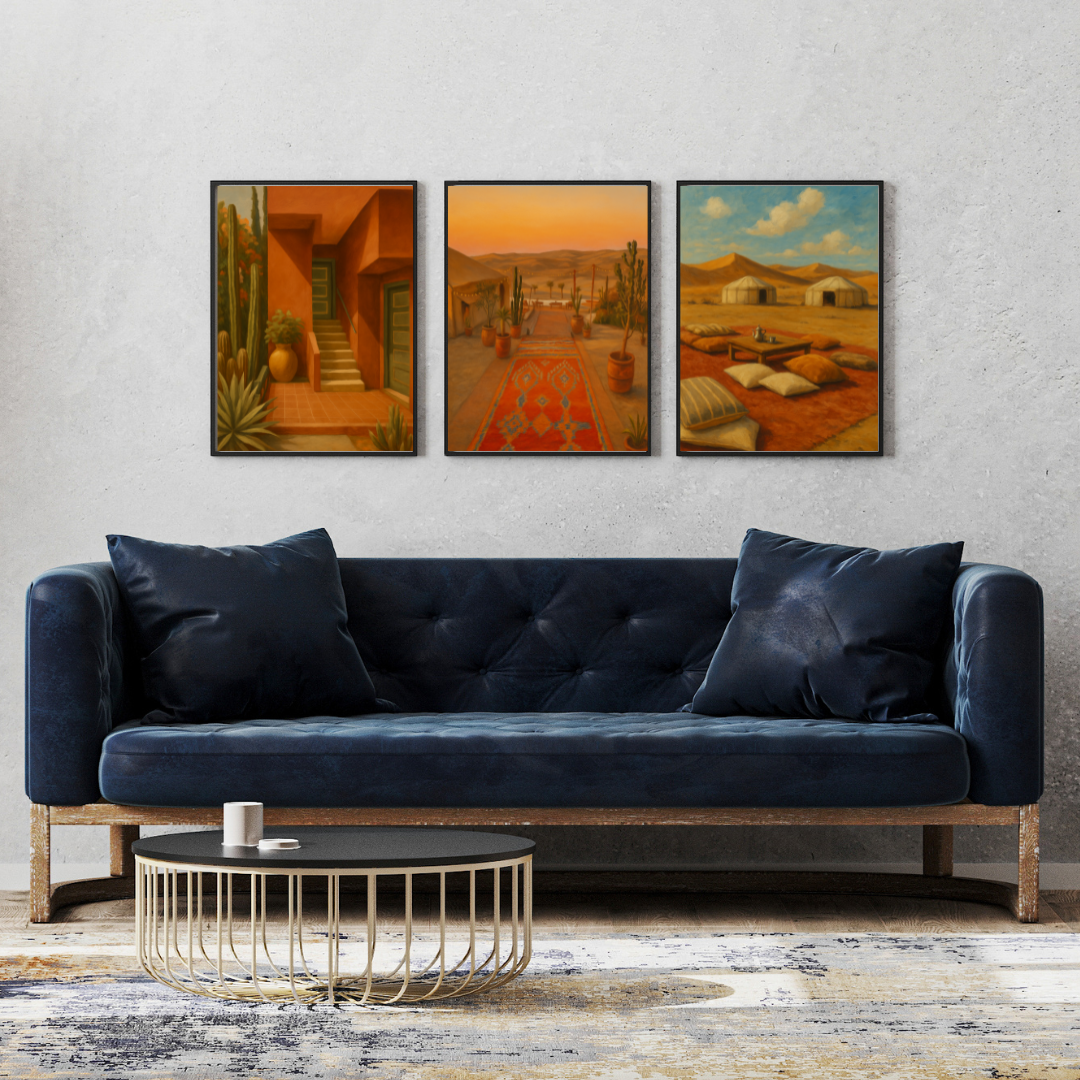 Tableaux décoratifs Pack -Éclat saharien