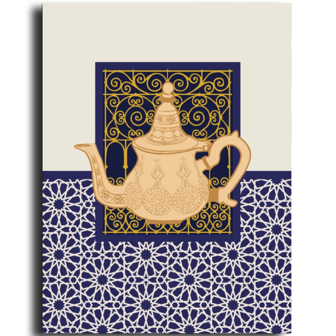 Tableau décoratif - Théière marocaine