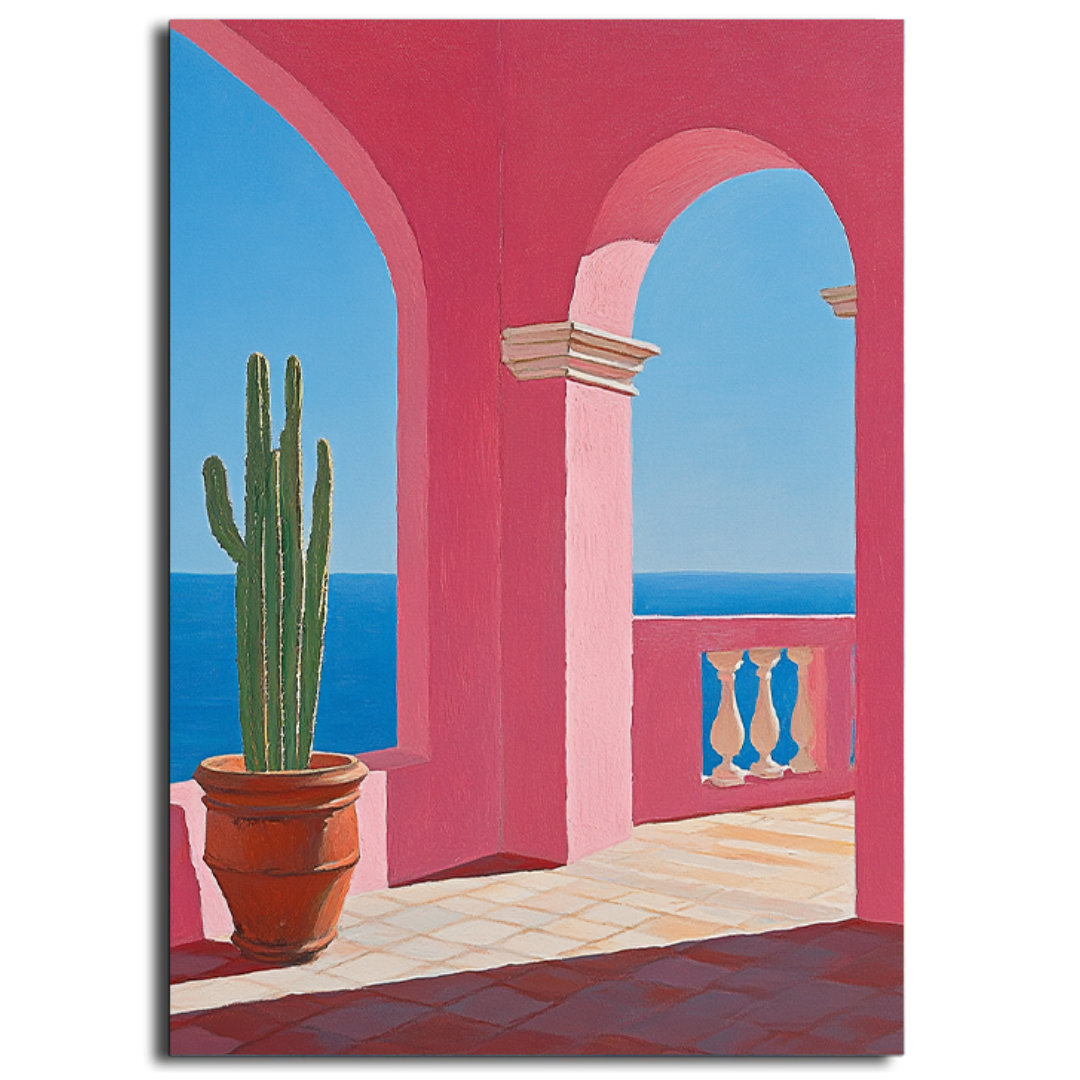 Tableau décoratif -Rose Andalou