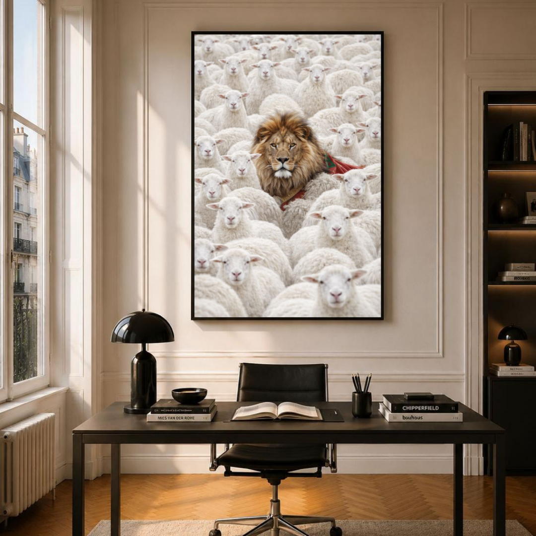 Decorative painting - The King of the Bazaar