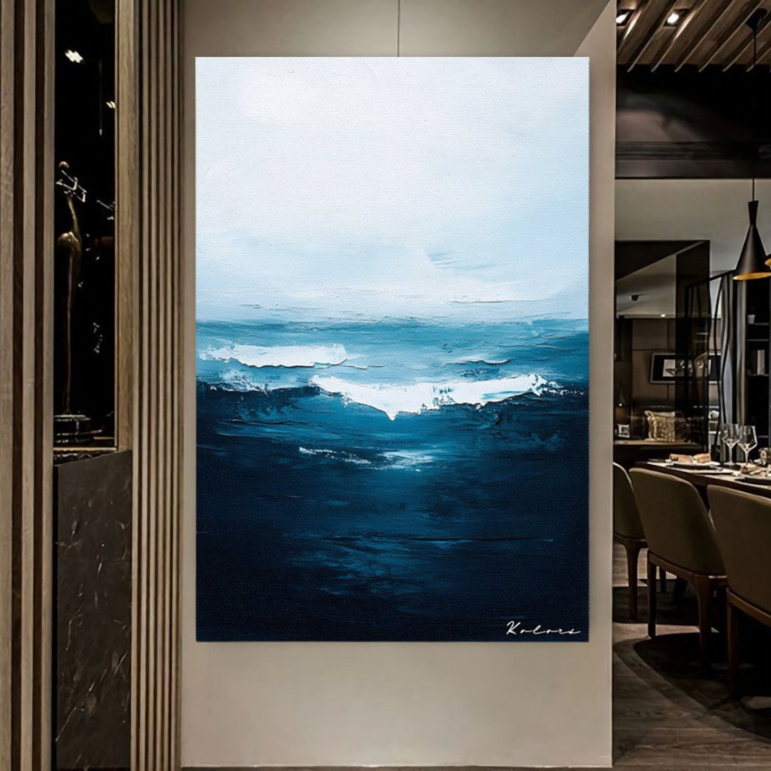 Decorative painting - Oceanic murmurs