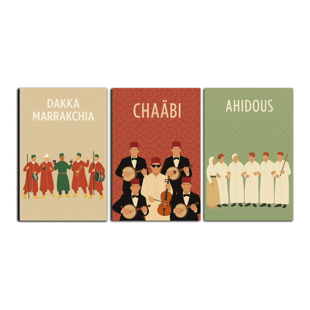 Tableaux décoratifs Pack -Maroc en Chœur