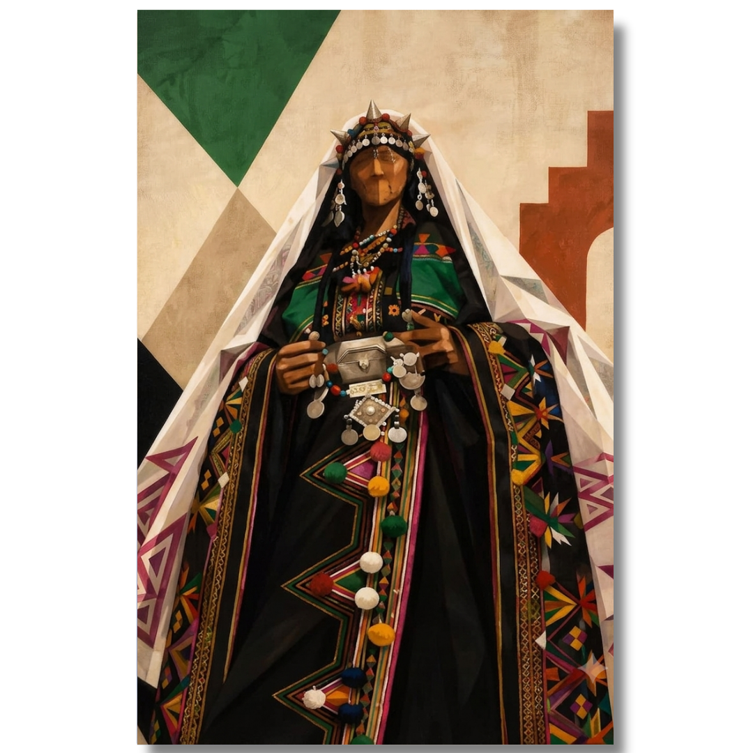 Decorative painting - The King of the Bazaar