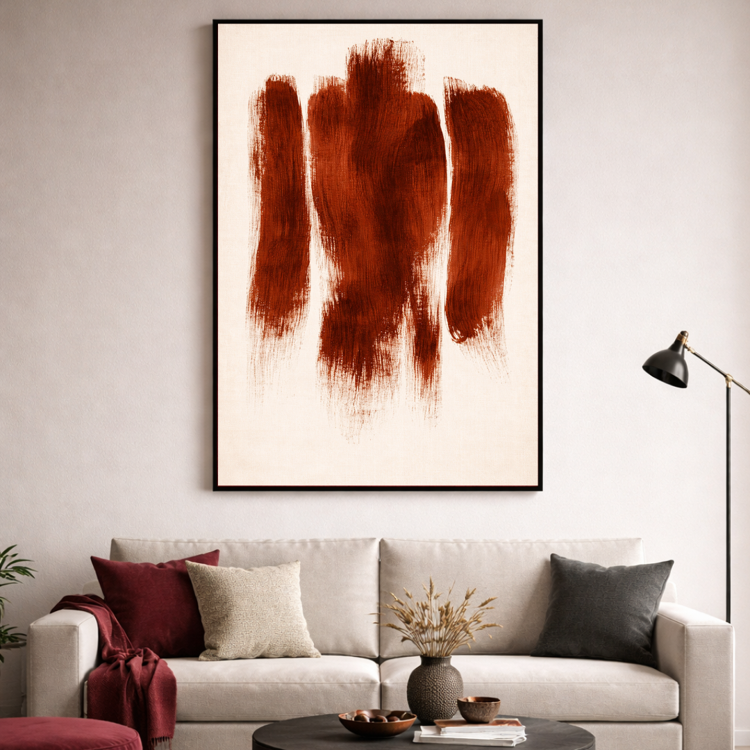 Tableau décoratif -L’Élan Rouge