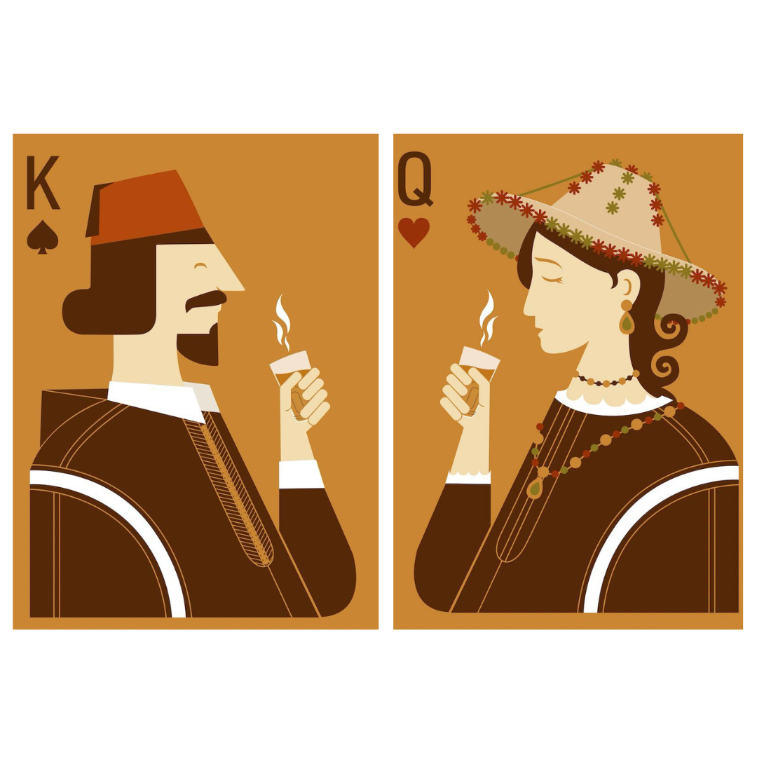 Tableaux décoratifs Pack - Carte marocaines duo