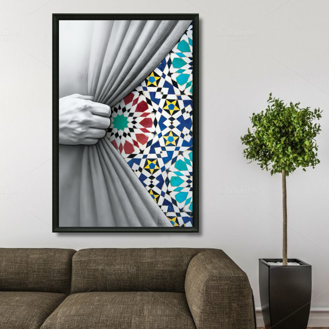 Tableau décoratif -Fenêtre sur la tradition