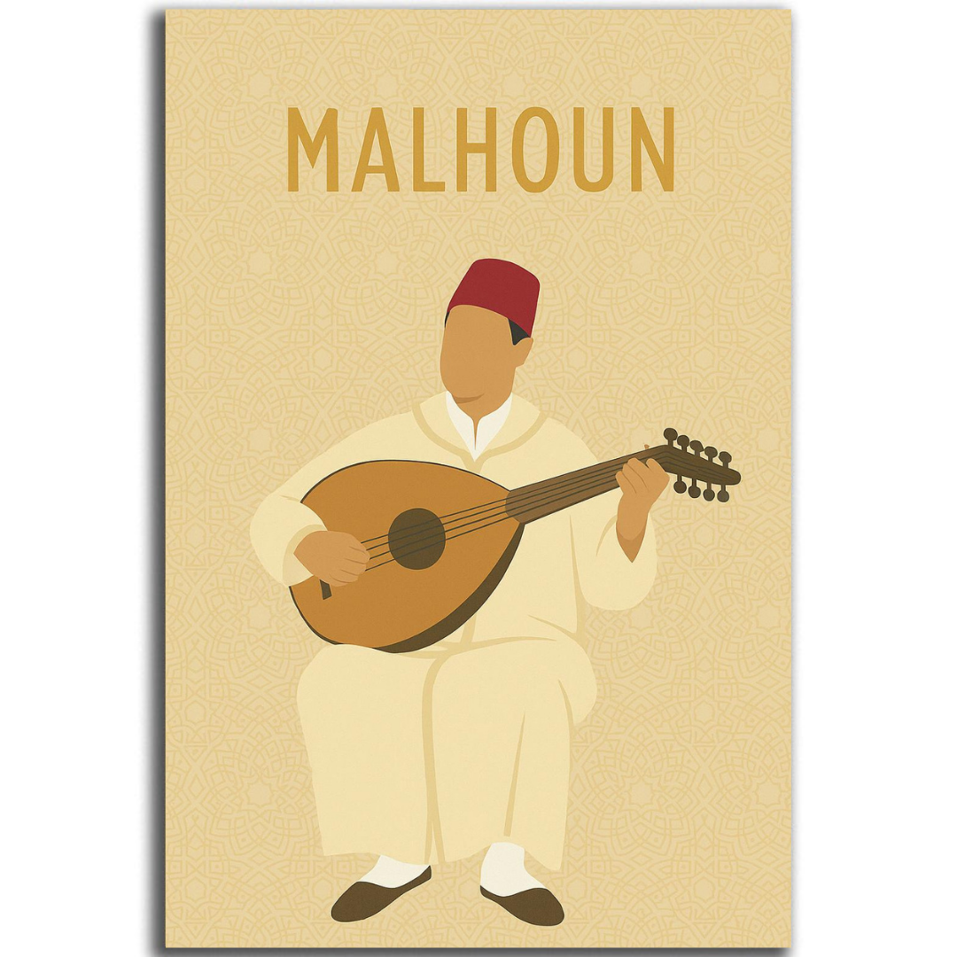 Decorative painting - The King of the Bazaar