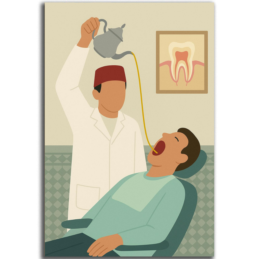 Decorative painting - The King of the Bazaar