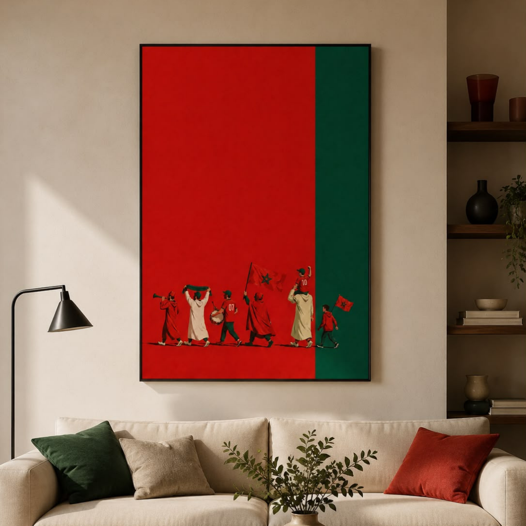 Decorative painting - The King of the Bazaar