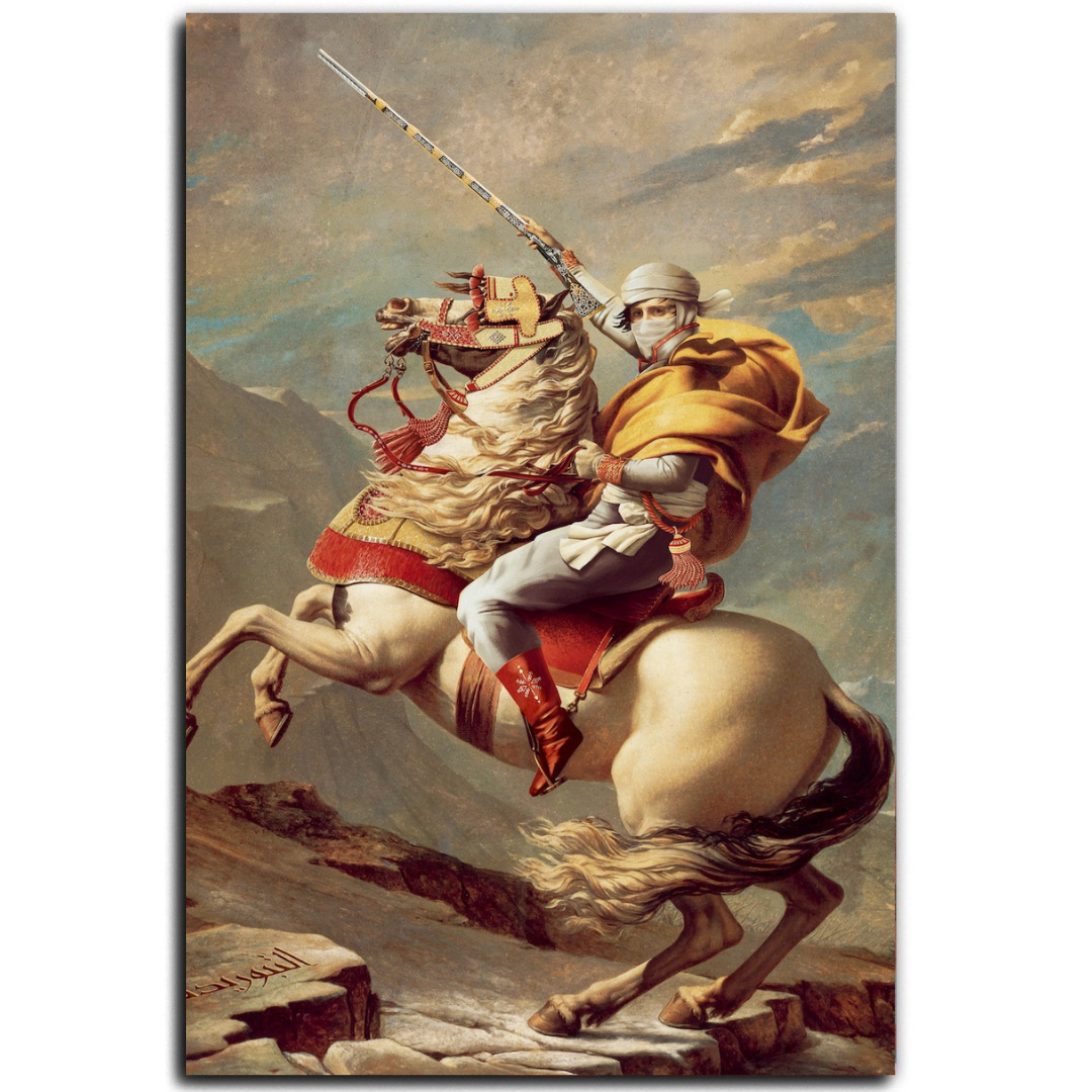 Decorative painting - The King of the Bazaar