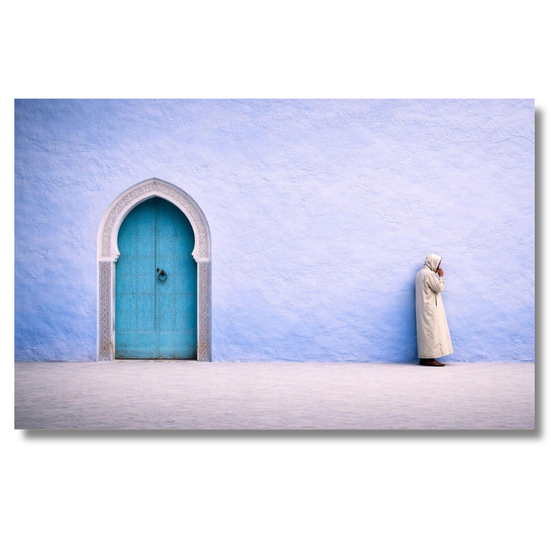Tableau décoratif -Echo de Chefchaouen