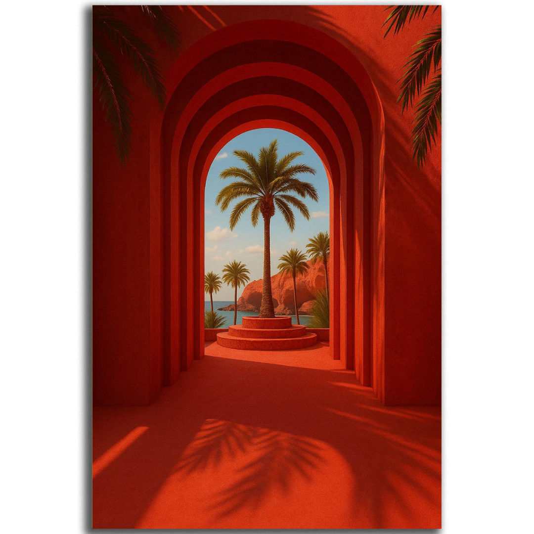 Tableau décoratif -marrakech view