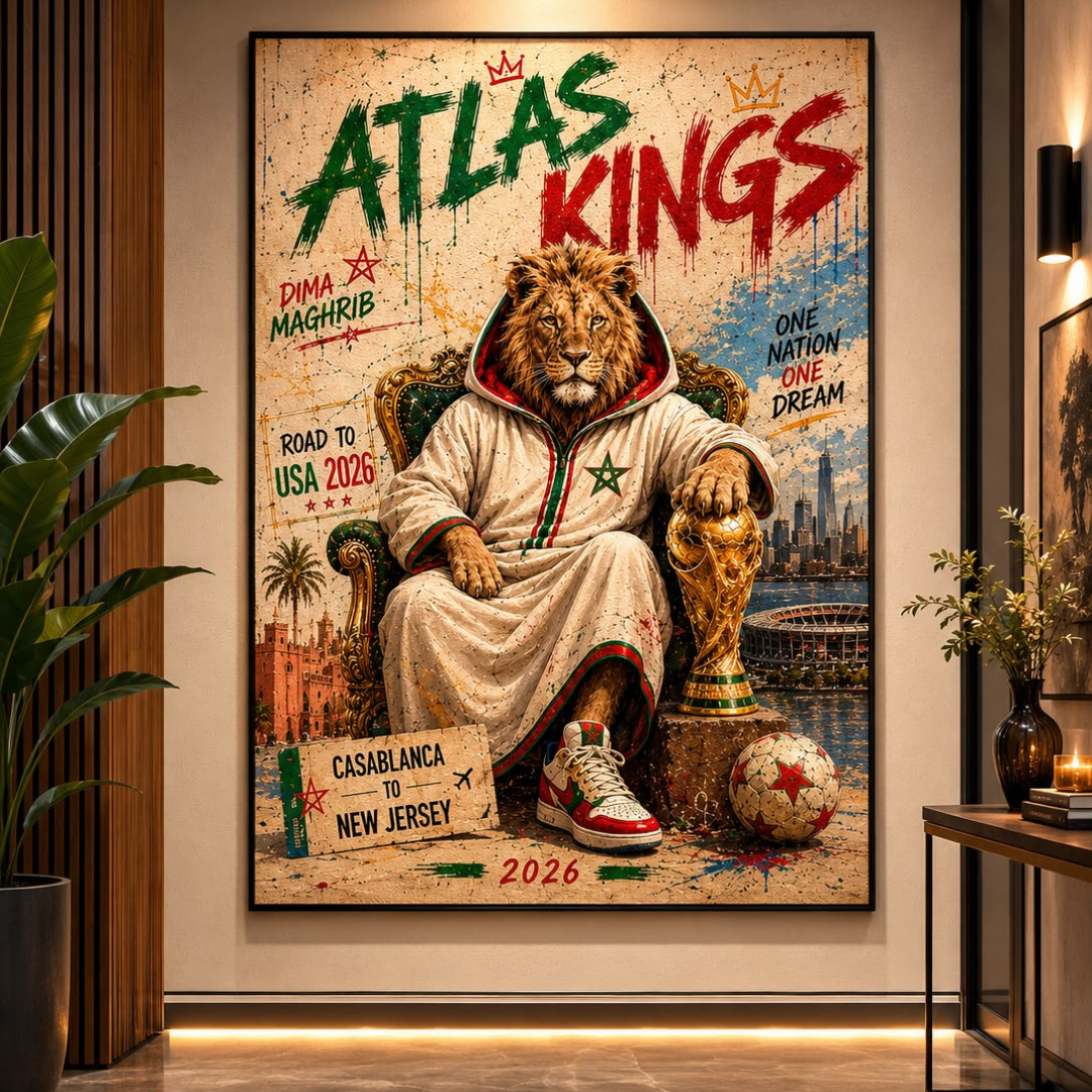 Tableau décoratif -Atlas Kings