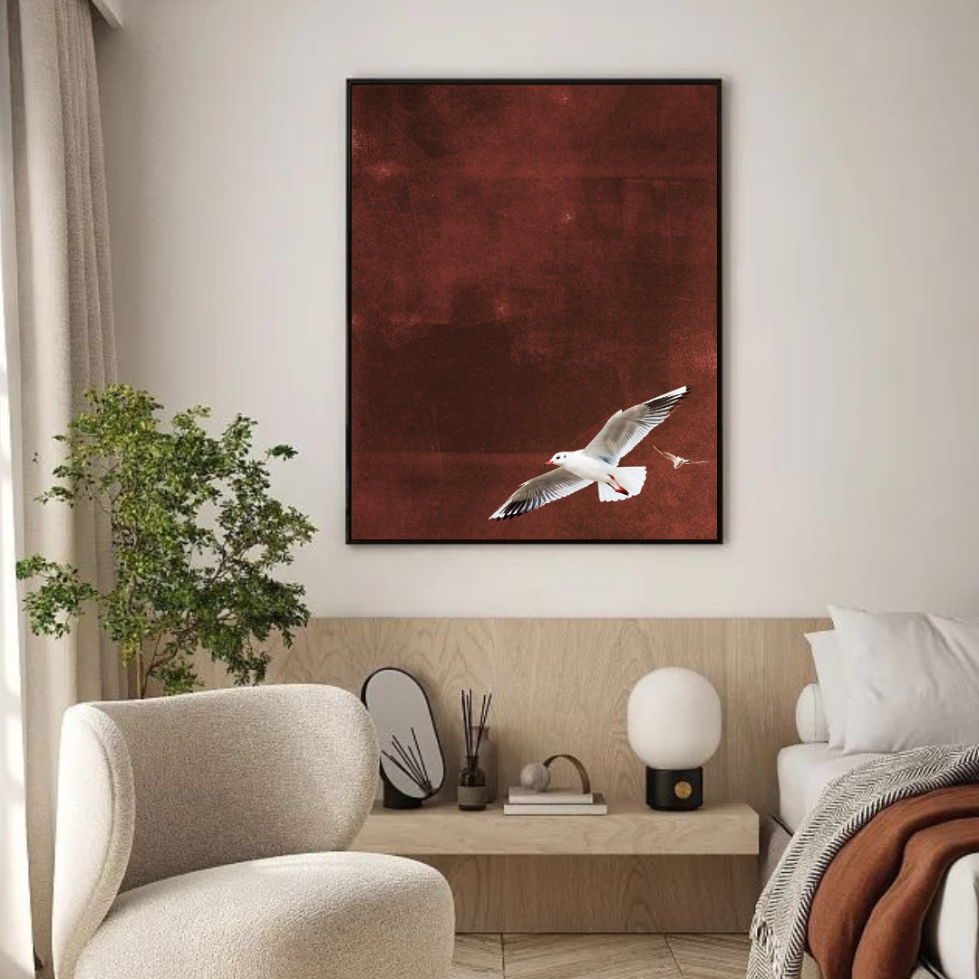 Tableau décoratif - Entre Ciel et Feu