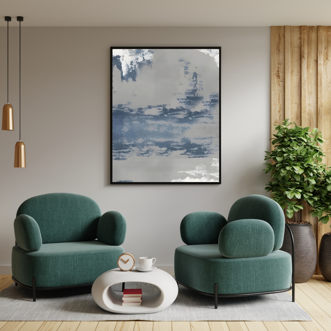 Tableau décoratif -Horizon Bleu