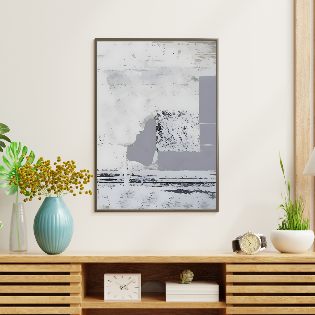 Tableau décoratif -Gris Horizon