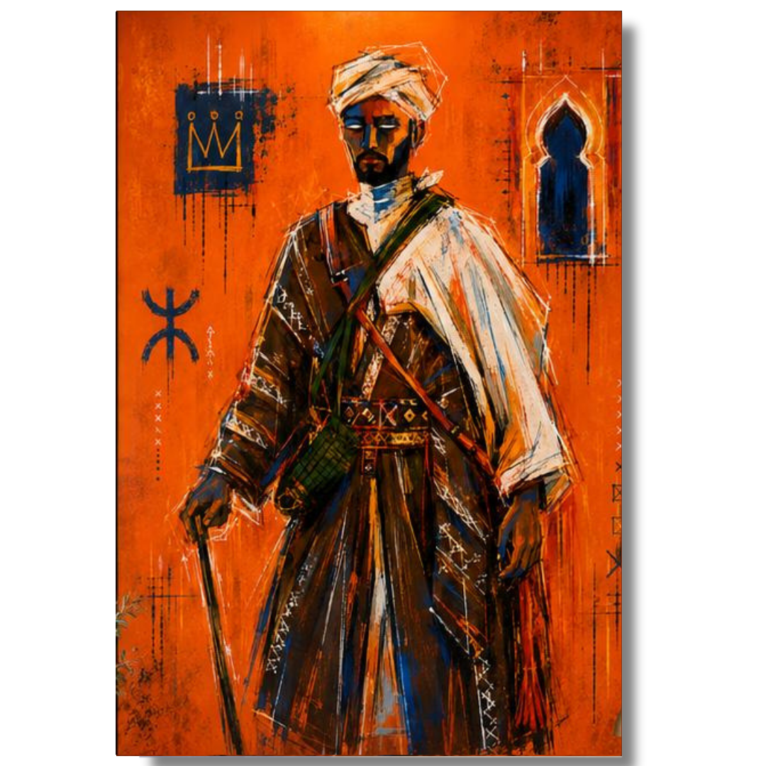 Tableau décoratif -Noblesse Berbère