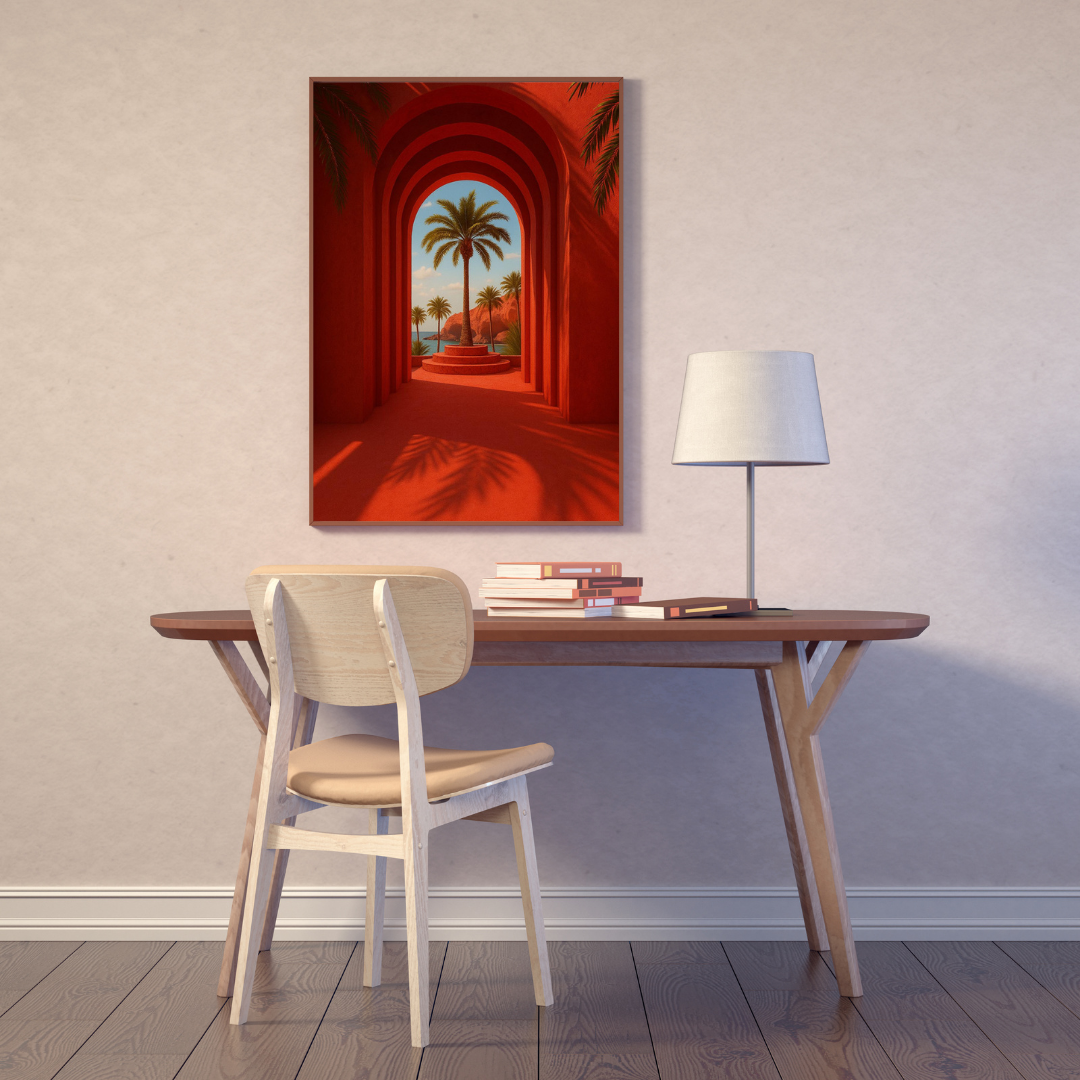 Tableau décoratif -marrakech view