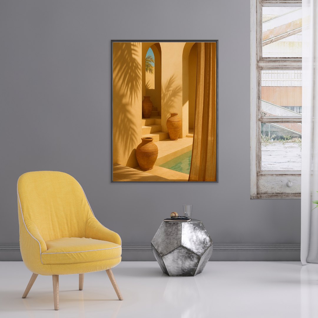 Tableau décoratif -Entre Murs et Jarres