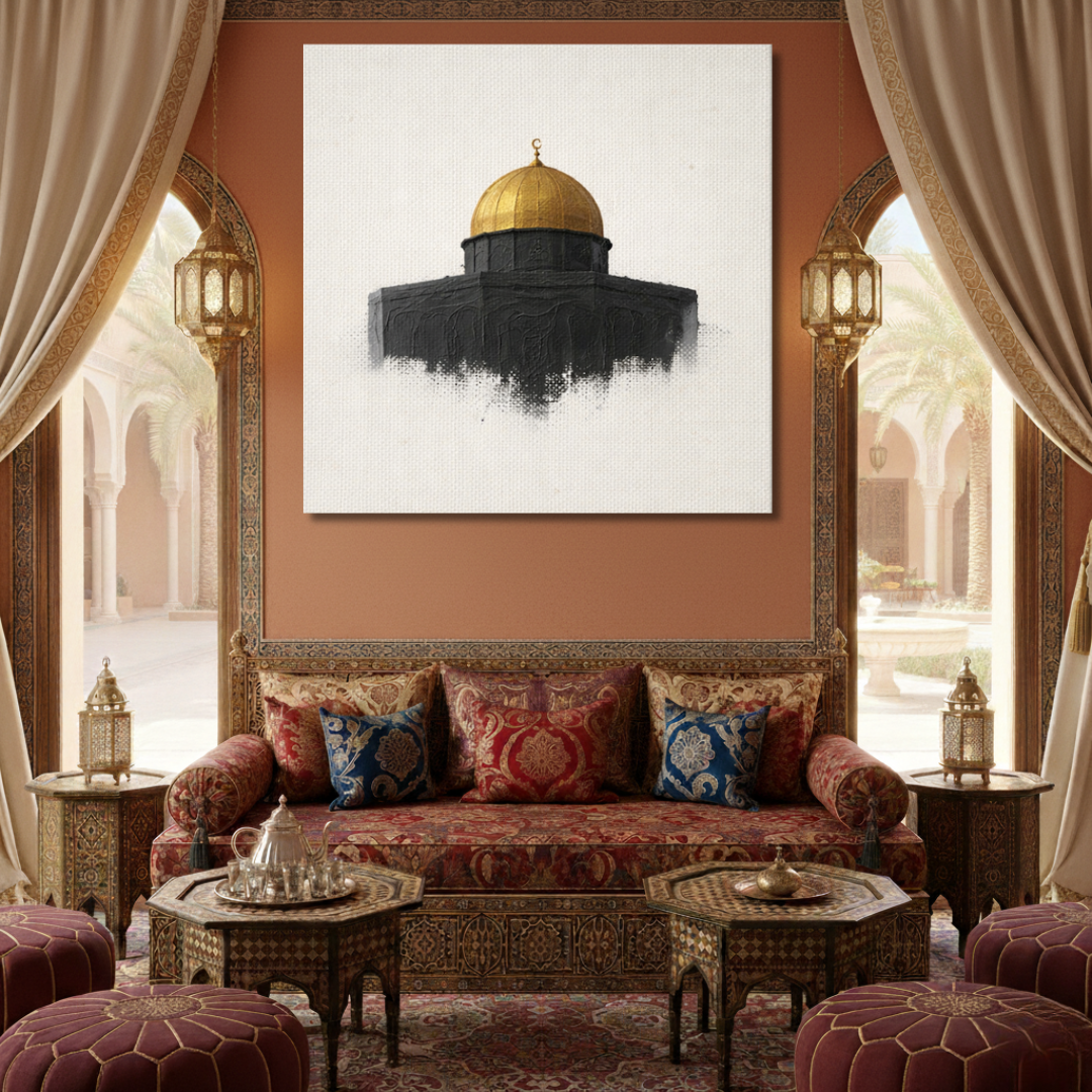 Decorative painting - The guerrab