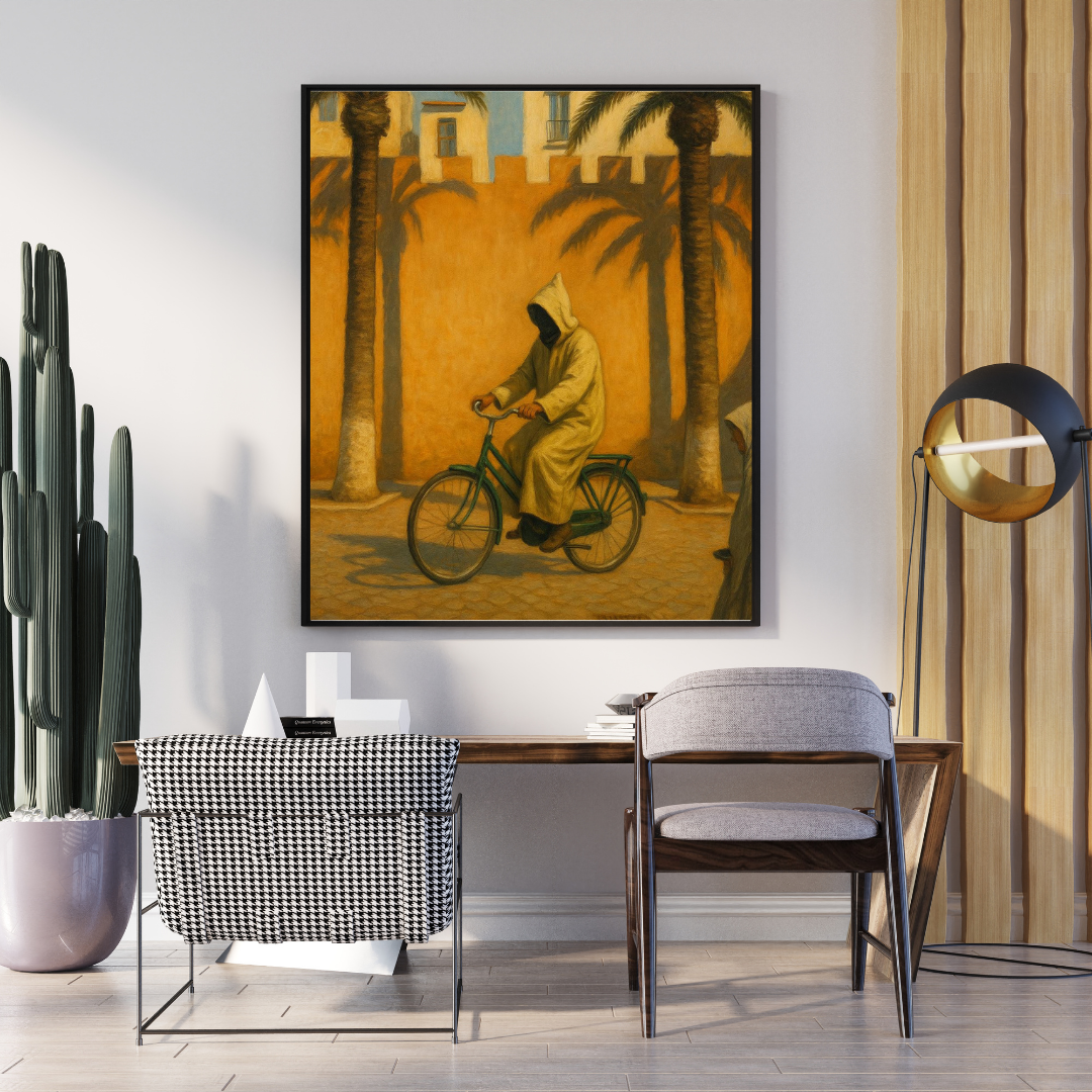 Tableau décoratif -Route dorée