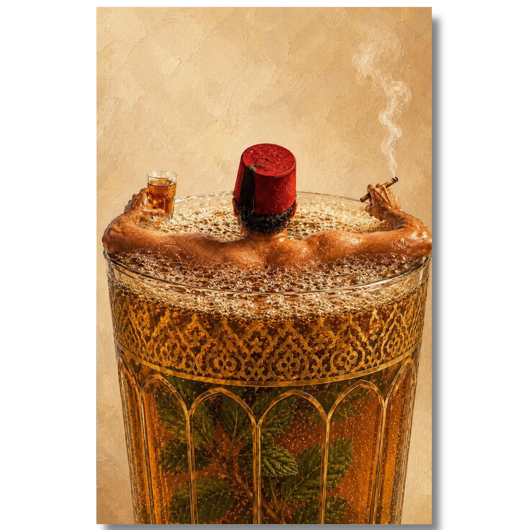 Tableau décoratif -Bain de Menthe