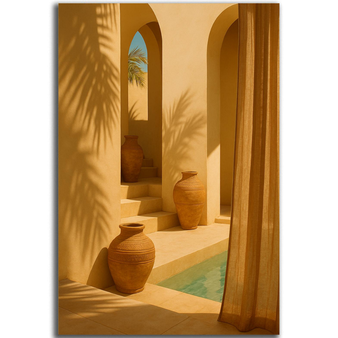 Tableau décoratif -Entre Murs et Jarres