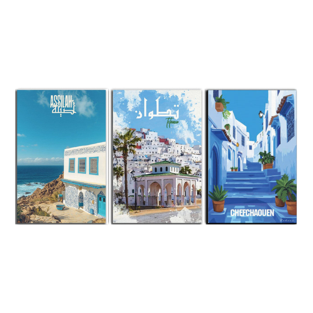 Tableaux décoratifs Pack -Perles du Nord