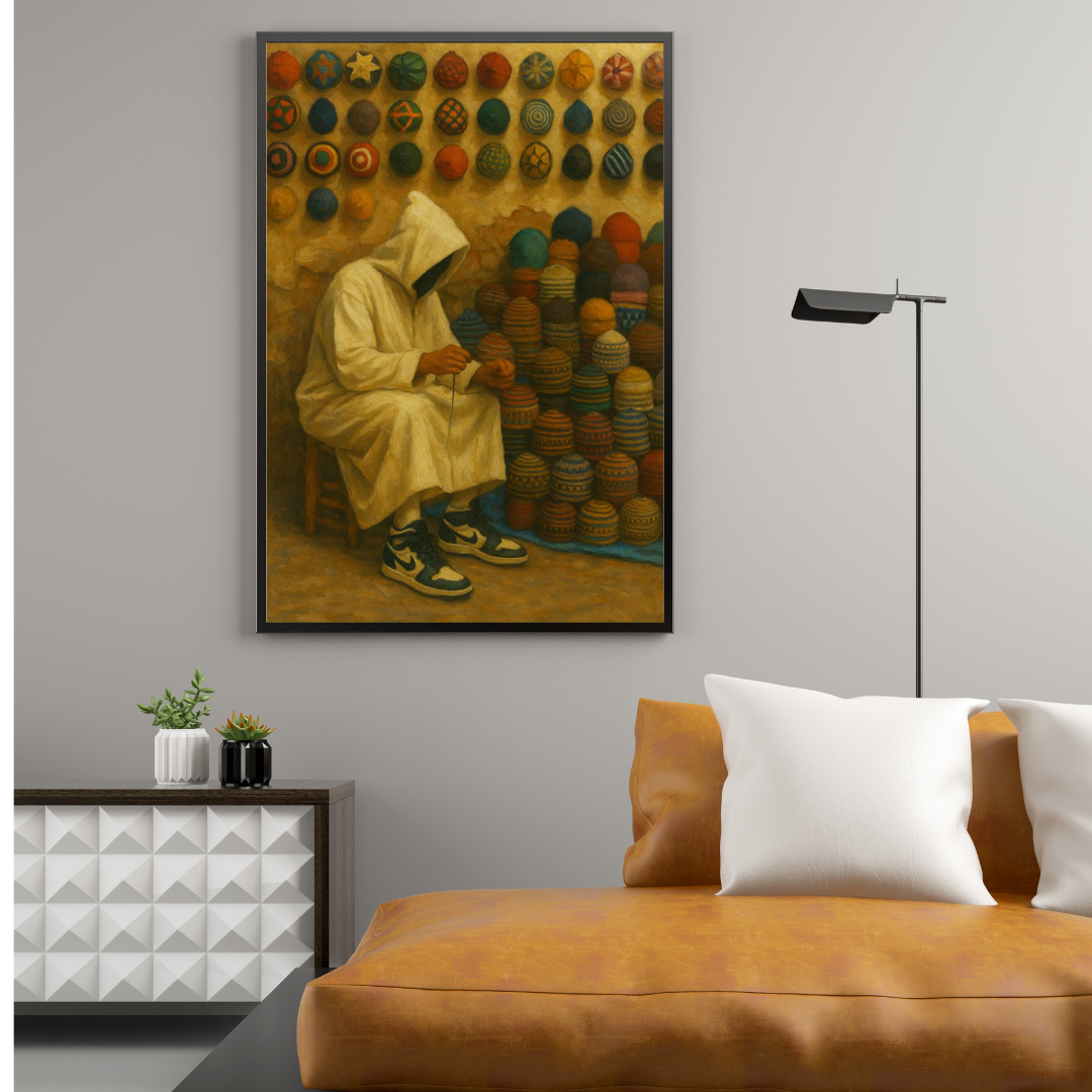 Tableau décoratif -Médina sneakers
