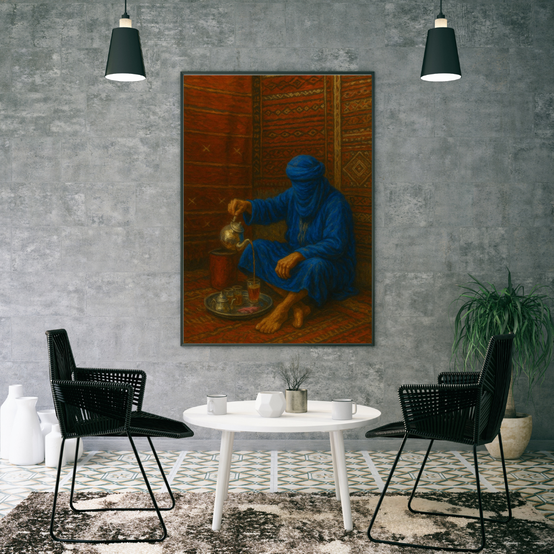 Decorative painting - The King of the Bazaar