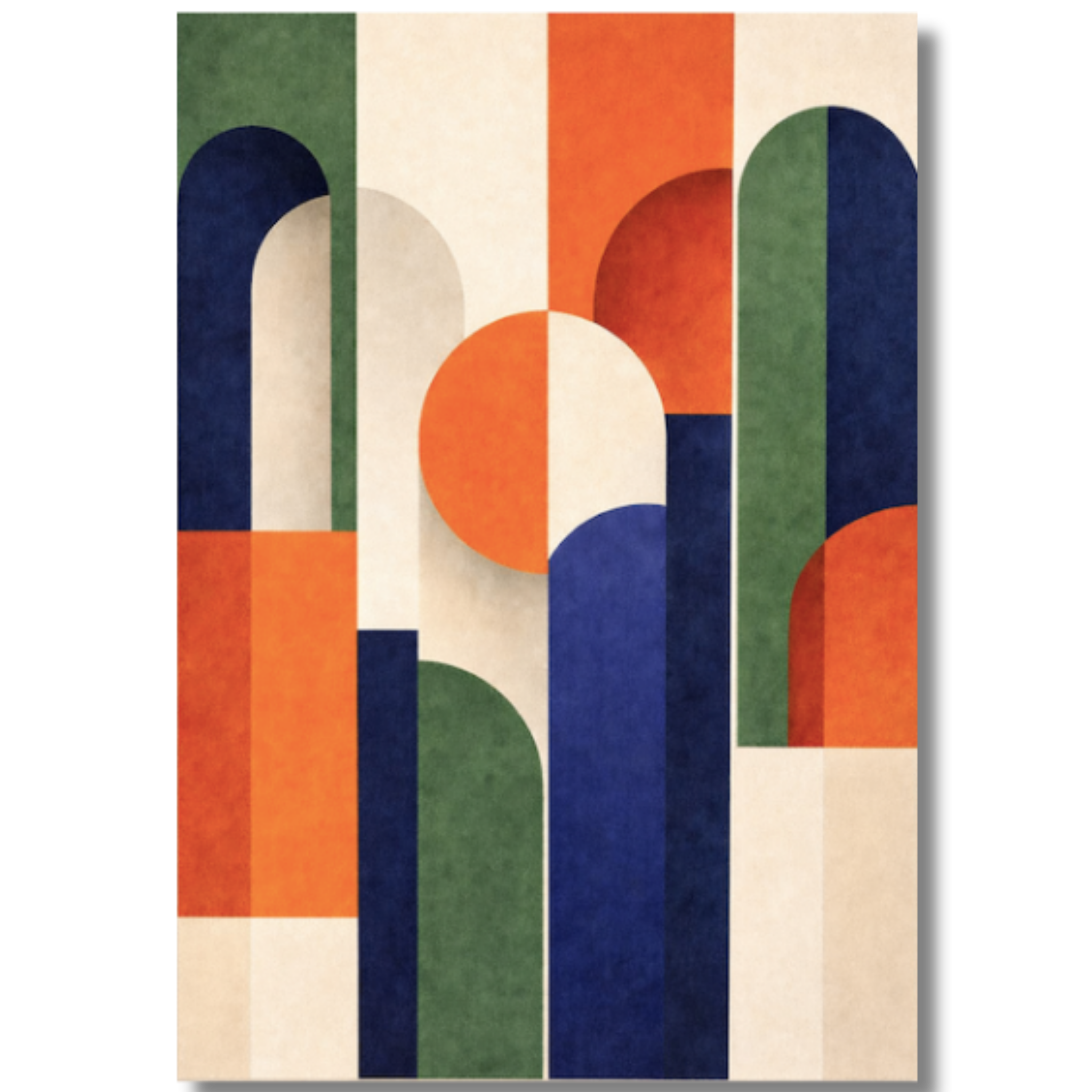 Decorative painting - Cool Blue