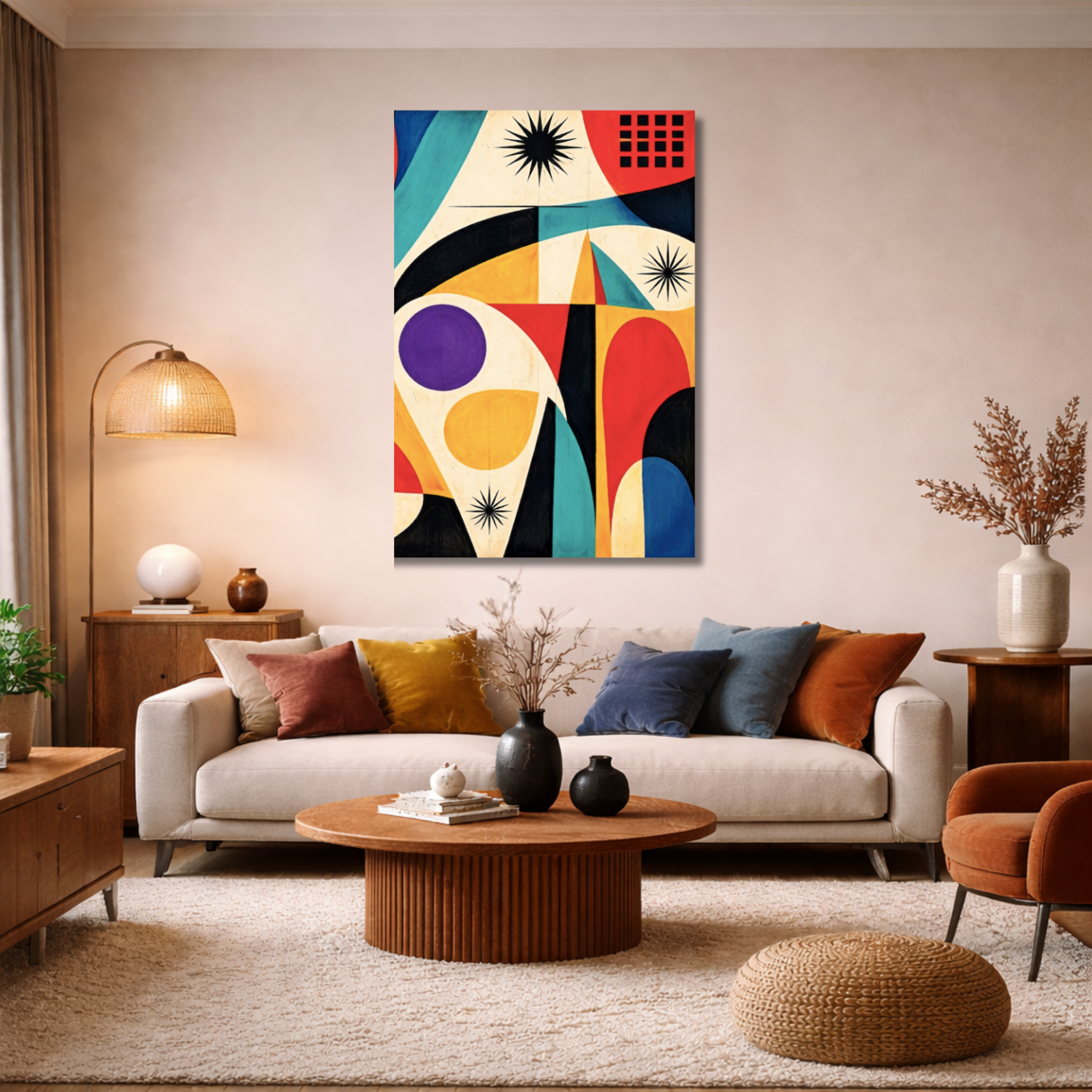 Decorative painting - Cool Blue