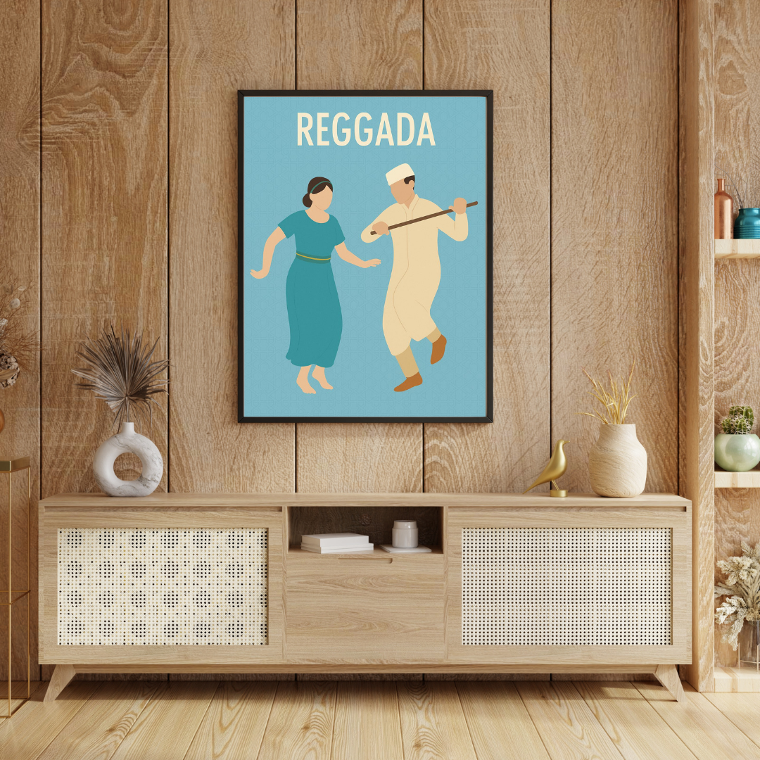 Decorative painting - The King of the Bazaar