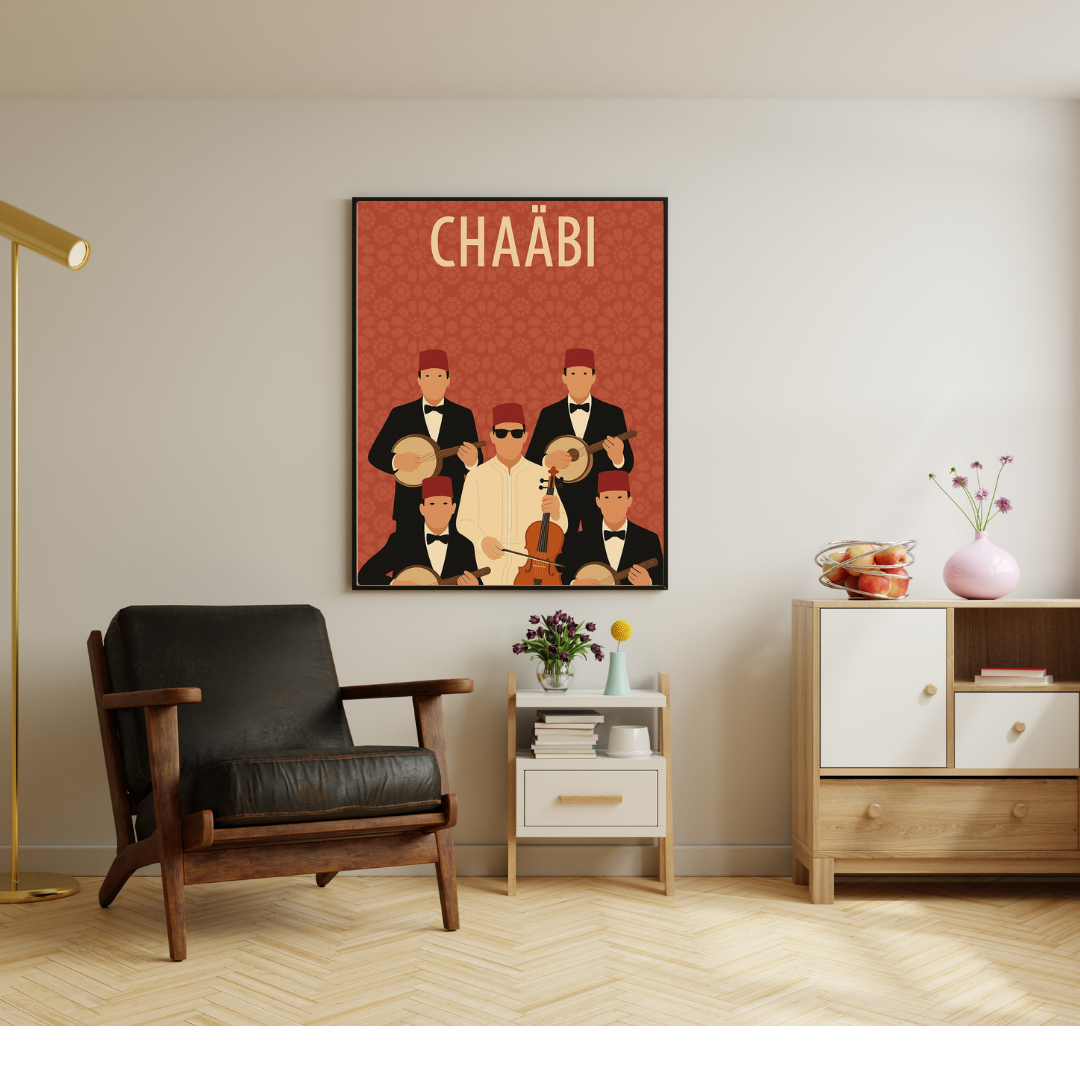 Decorative painting - The King of the Bazaar