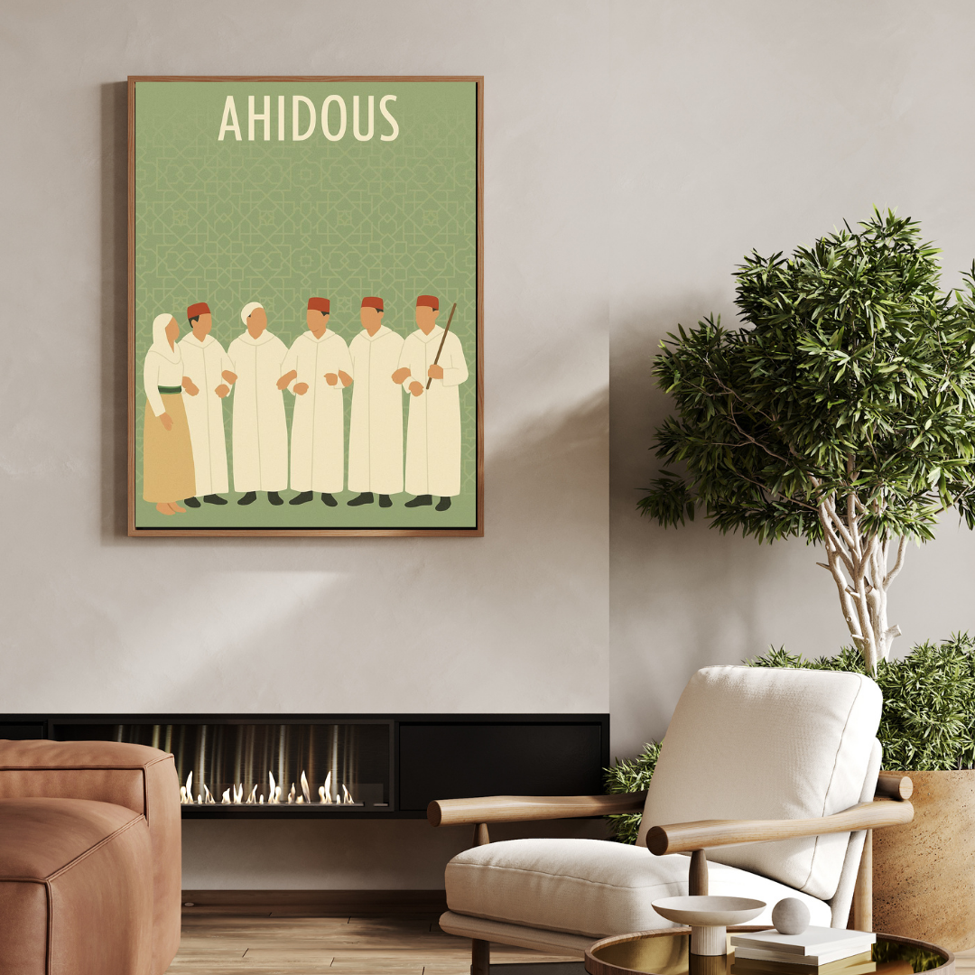 Decorative painting - The King of the Bazaar