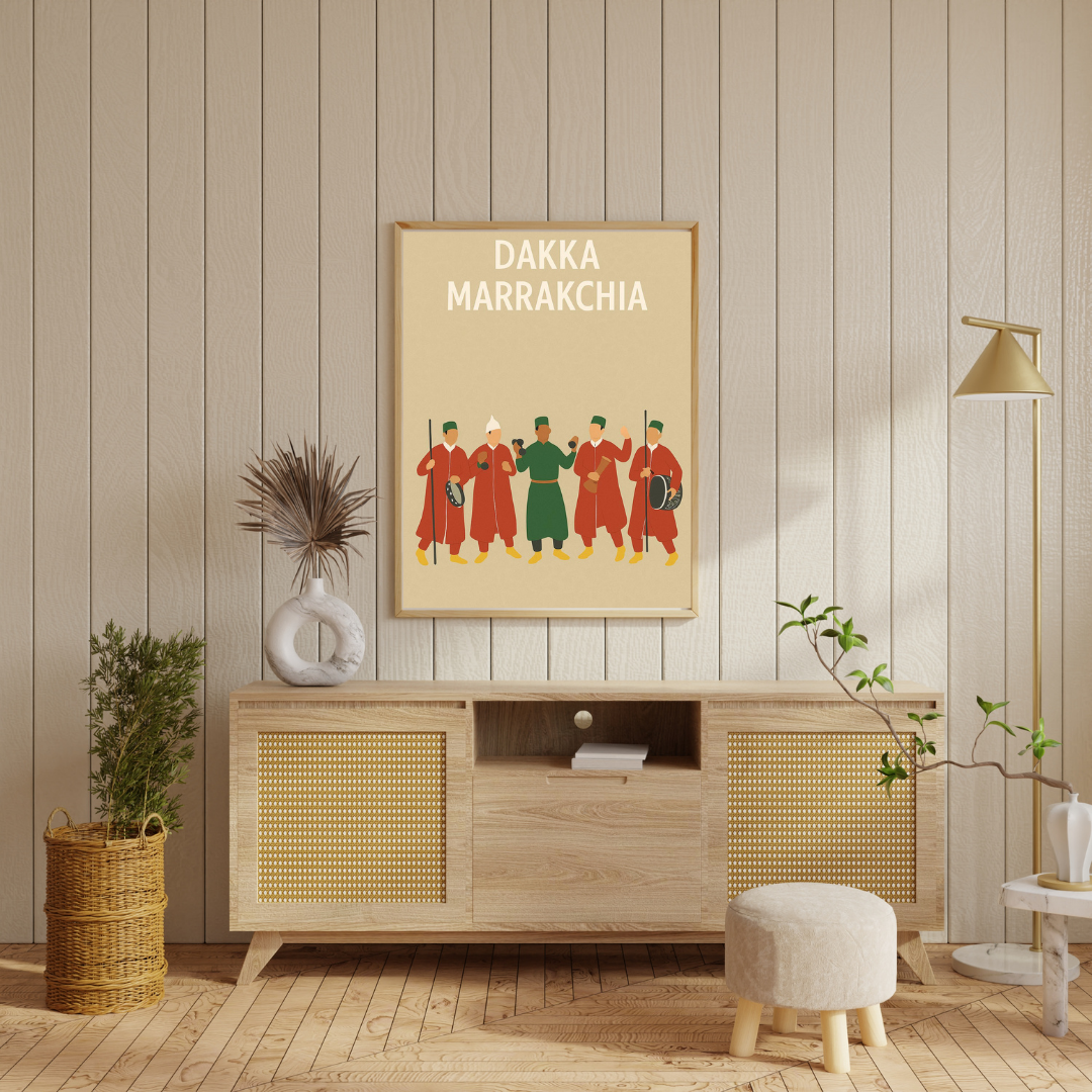 Decorative painting - The King of the Bazaar