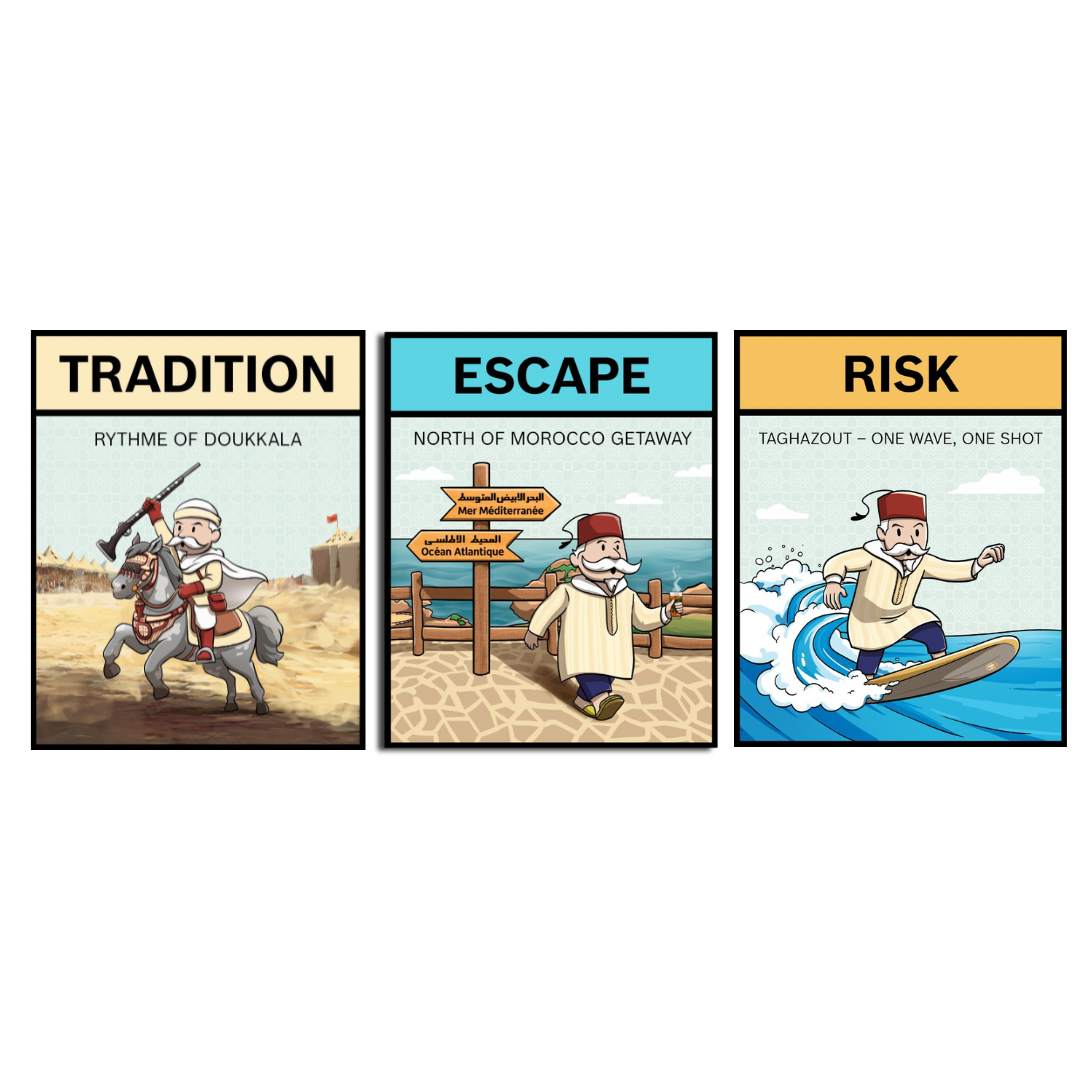 Tableaux décoratifs Pack -TAKE THE RISK