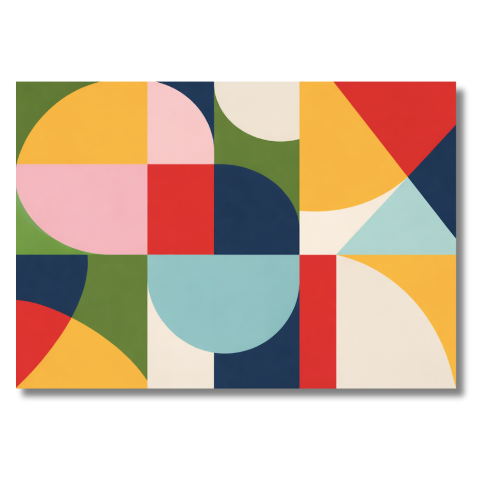 Decorative painting - Cool Blue